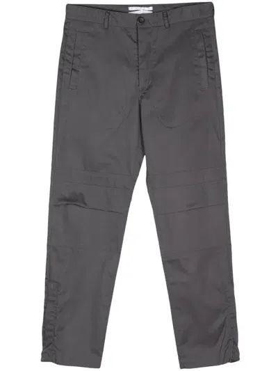 Ranra Gunmetal Gummi Trousers In Grey