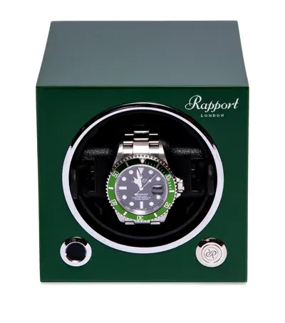 Rapport Evolution Single Watch Winder In Green