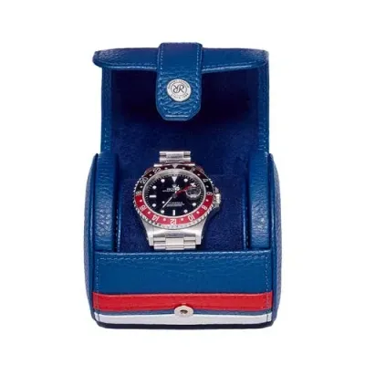 Rapport London Greenwich Single Watch Roll In Navy