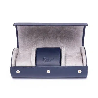 Rapport London Hyde Park Three Watch Roll In Navy