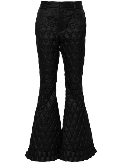 Raxxy 3d Lantern Trousers In Black