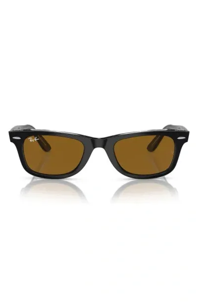 Ray Ban Classic 50mm Wayfarer Sunglasses In Brown