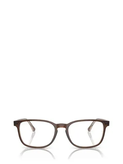 Ray Ban Ray-ban Eyeglasses In Brown On Transparent Light Brown