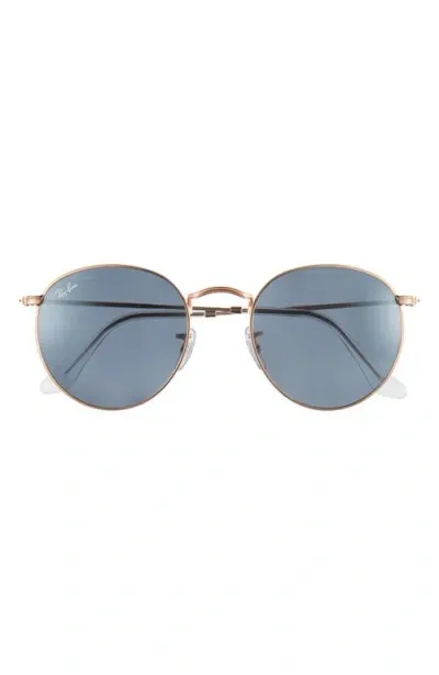 Ray Ban Ray-ban Icons 53mm Retro Sunglasses In Blue