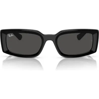 Ray Ban Ray-ban Kiliane 54mm Pillow Sunglasses In Black/dark Grey