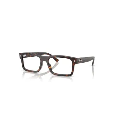 Ray Ban Rb5435 Optics  Havana Fassung Klar Glas Polarisiert 56-19 In Brown