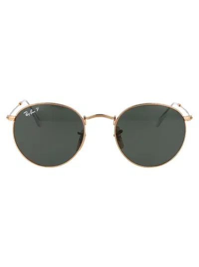 Ray Ban Ray-ban Sunglasses In 001/58 Gold