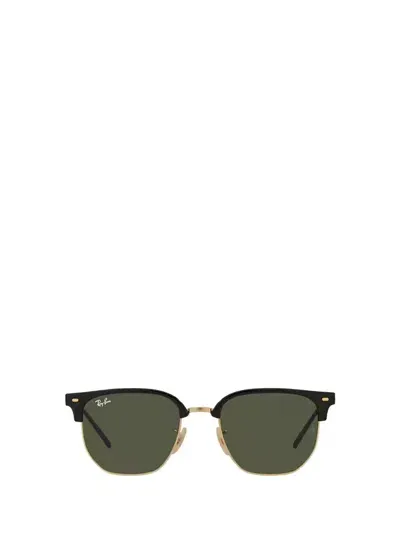 Ray Ban Ray-ban Sunglasses In Black On Gold