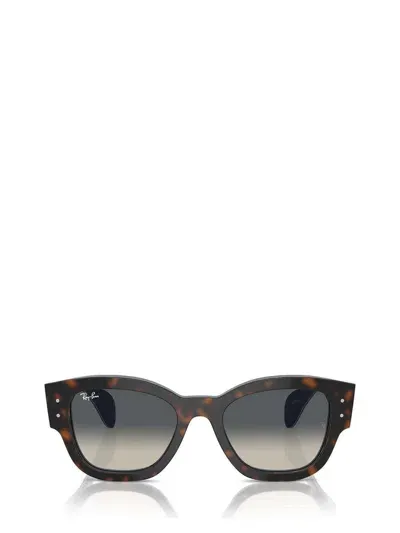 Ray Ban Ray-ban Sunglasses In Havana Grey On Blue