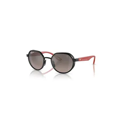 Ray Ban Ferrari 499p – Hypercar | Limited Edition Sonnenbrillen Matt Rot Fassung Grau Glas Polarisiert 51-21