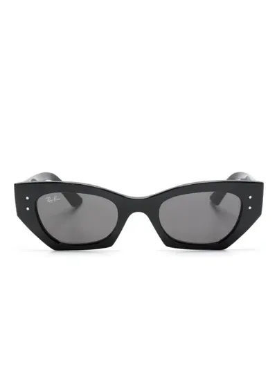 Ray Ban Zena Cat-eye Sunglasses In Black