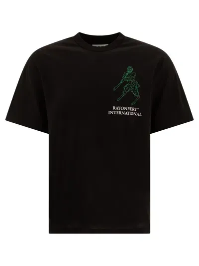 Rayon Vert Dawn T-shirts In Black