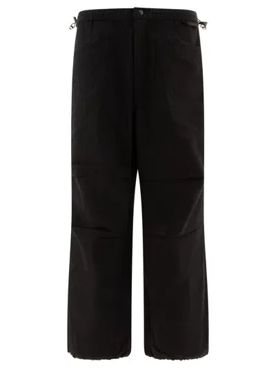 Rayon Vert Racoon Trousers In Black