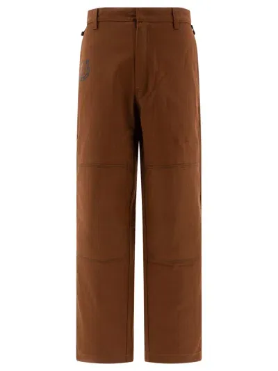 Rayon Vert Rocky Trousers In Brown