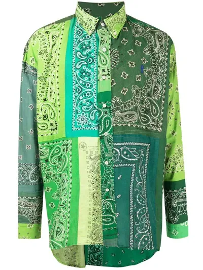 Readymade Paisley-print Shirt In Grün