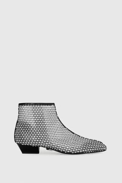 Rebecca Minkoff Crystal Bootie In Black