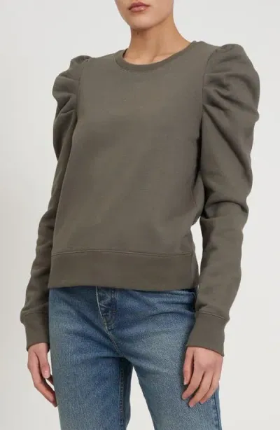 Rebecca Minkoff Janine Sweatshirt In Green