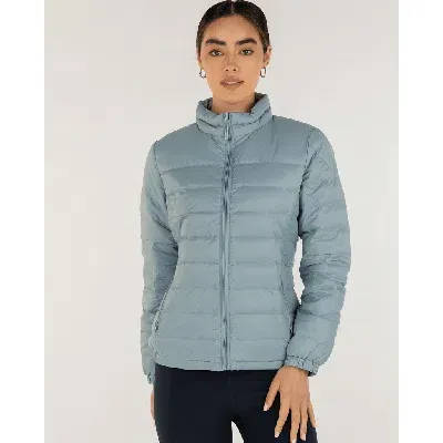 Rebody Active Urbaneer Down Jacket In Steel Blue