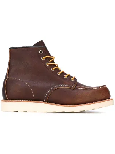 Red Wing Shoes 8138 Leather Boots In Brown