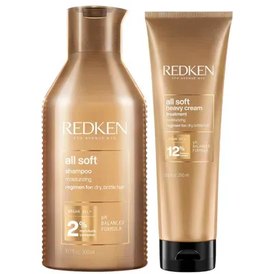 Redken All Soft Pamper Pack In White