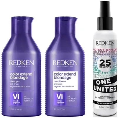 Redken Color Extend Blondage One United Bundle In White