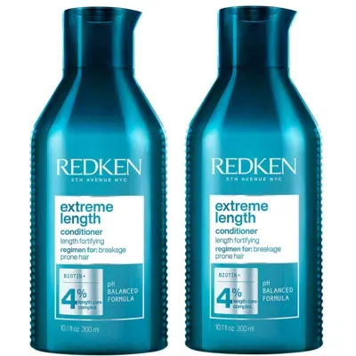 Redken Extreme Length Conditioner (2 X 300ml) In White