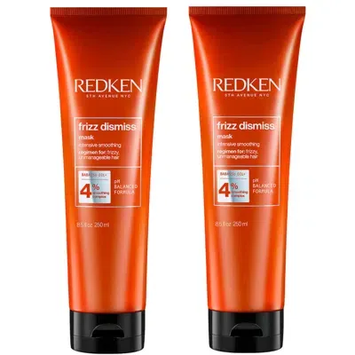 Redken Frizz Dismiss Mask Duo (2 X 250ml) In White