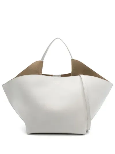 Ree Projects Medium Ann Tote Bag In White