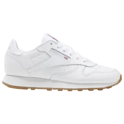 Reebok White Classic Sneakers In Tan/white