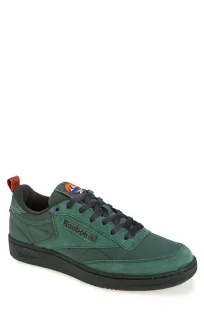 Reebok Club C Revenge Sneakers Green/grey6/orange In Escapegreen/grey6/pumporange