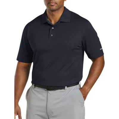 Reebok Performance Solid Polo In Navy