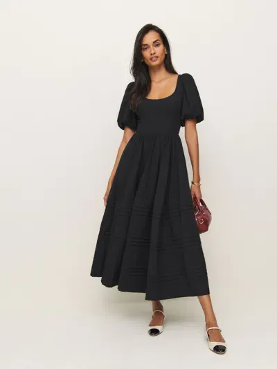 Reformation Everlyn Dress In Black