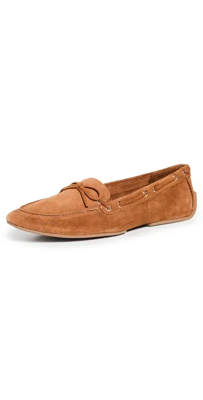 Reformation Kyla Loafers Rum Suede