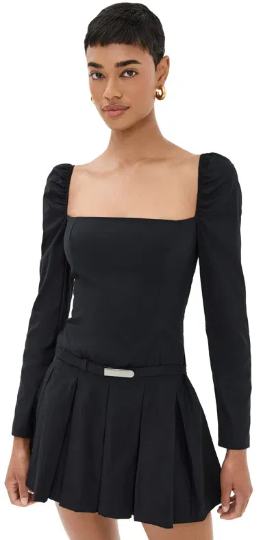 Reformation Parmida Dress In Black