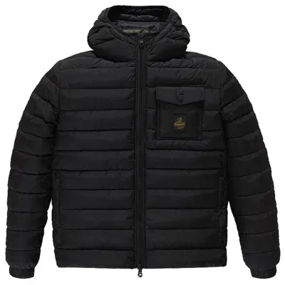 Refrigiwear Black Nylon Jacket In Schwarz