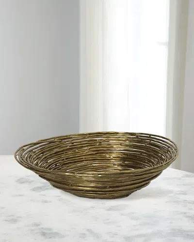 Regina Andrew Brass Nest Bowl