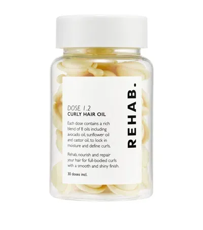 Rehab Dose 1.2 Curly Hair Oil In White