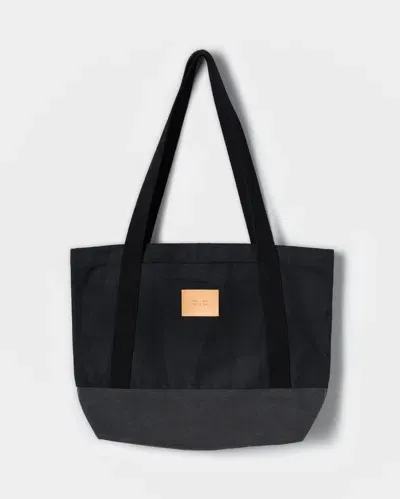 Reid Canvas Tote Bag In Gray