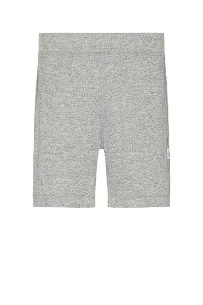 Reigning Champ Solotex Mesh Short In Heather Grey