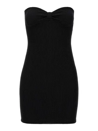 Reina Olga Vestido Corto - Negro In Black