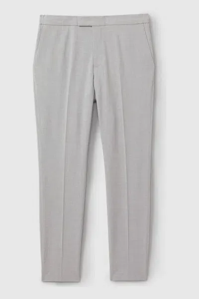 Reiss Grey Found Relaxed Drawstring Trousers