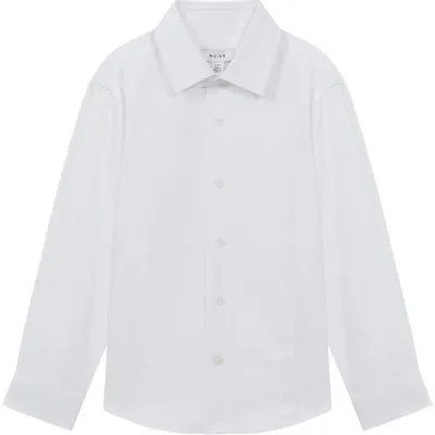 Reiss Kids' Marcel Sr. Dress Shirt In White