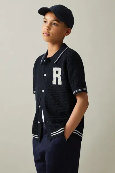 Reiss 13 Years In Navy/white