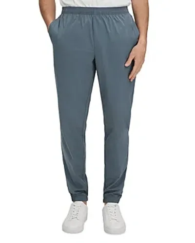 Reiss Steel Blue Rival Technical Elasticated Waist Joggers