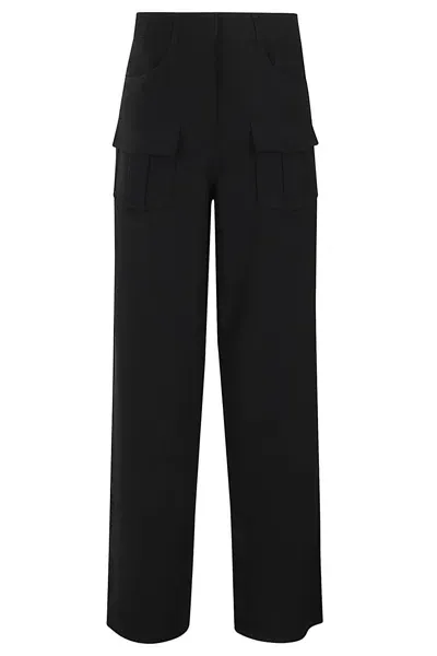 Remain Birger Christensen Tapered Suiting Pants In Black