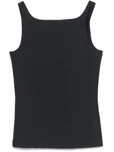 Remain Jersey Tank Top In Black