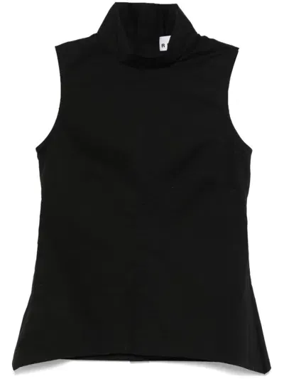 Remain Sleeveless Top In Black