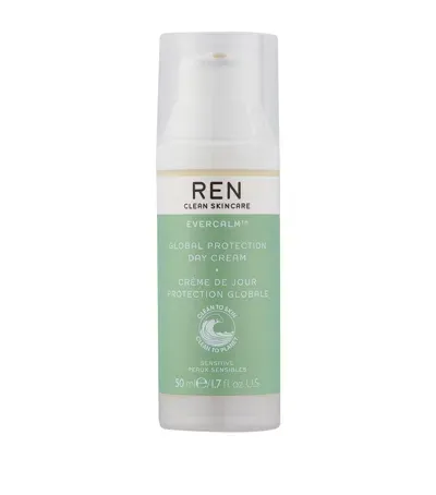 Ren Evercalm Global Protection Day Cream In White