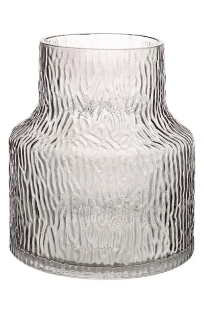 Renwil Hyacinth Decorative Glass Vase In Metallic