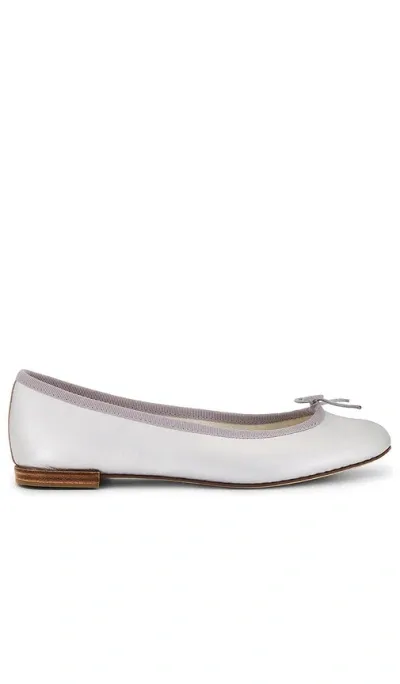 Repetto Cendrillon Ballerinas In Metallic Silver